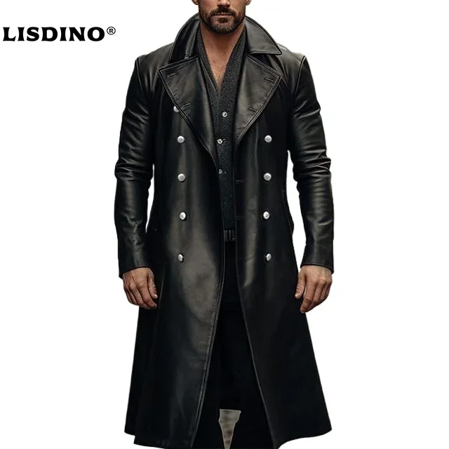 Winter Clothing Matching - Giacca in pelle da uomo invernale