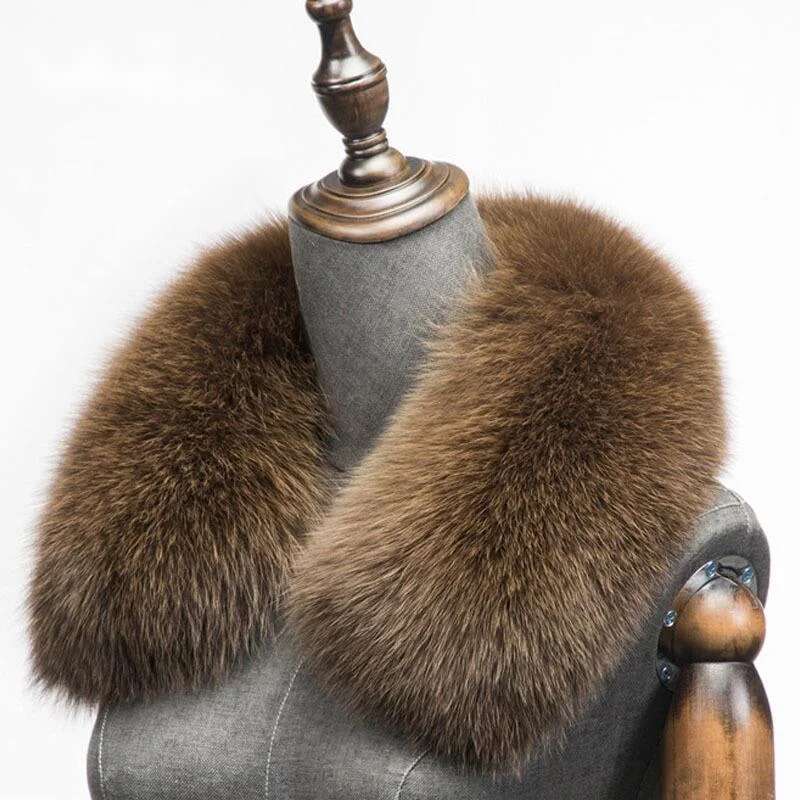 Winter Clothing Matching - Sciarpa invernale in pelliccia di volpe