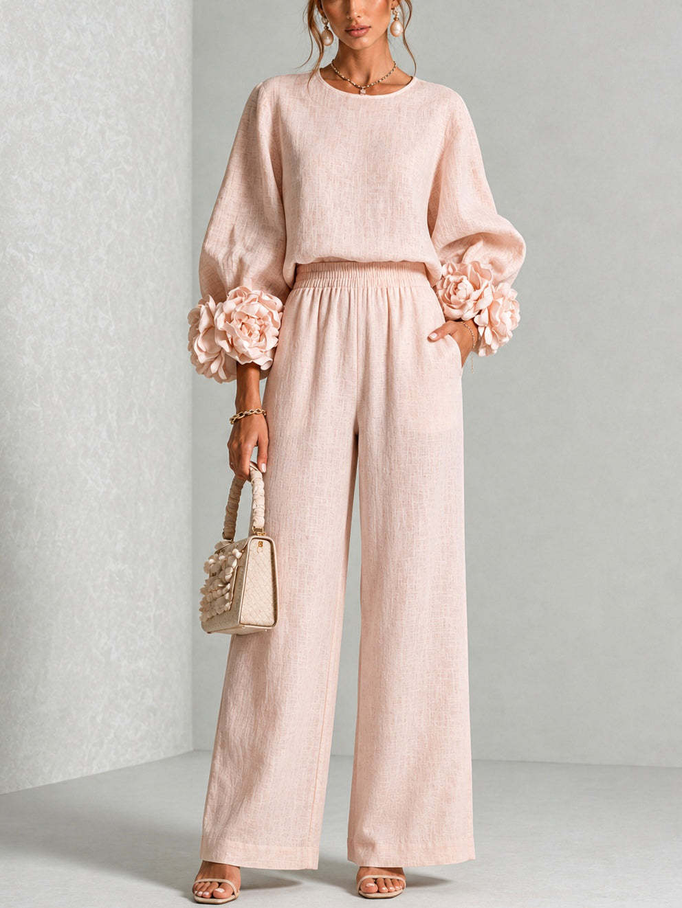 Winter Clothing Sale - Completo da donna in lino a