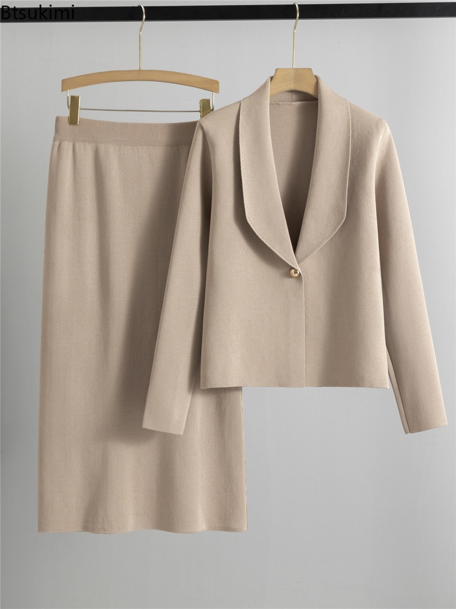 Winter Clothing Pk - Completo in maglia due pezzi autunno