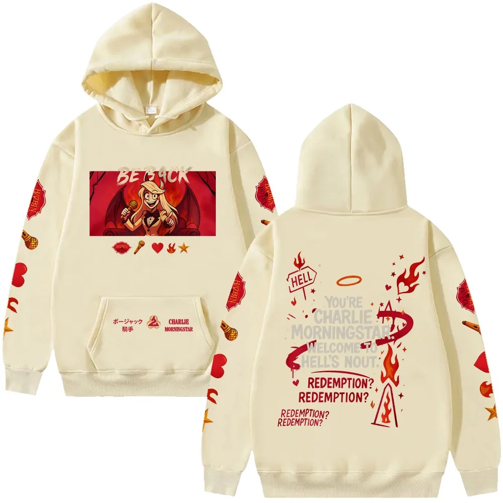 Hazbin Hotel Oversize Unisex S - Winter Clothing Ideas For Women recensione e prezzo