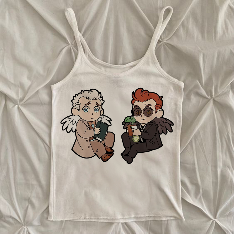 Good OmensY2k Good Omens Stamp - Zara Winter Clothing Women recensione e prezzo