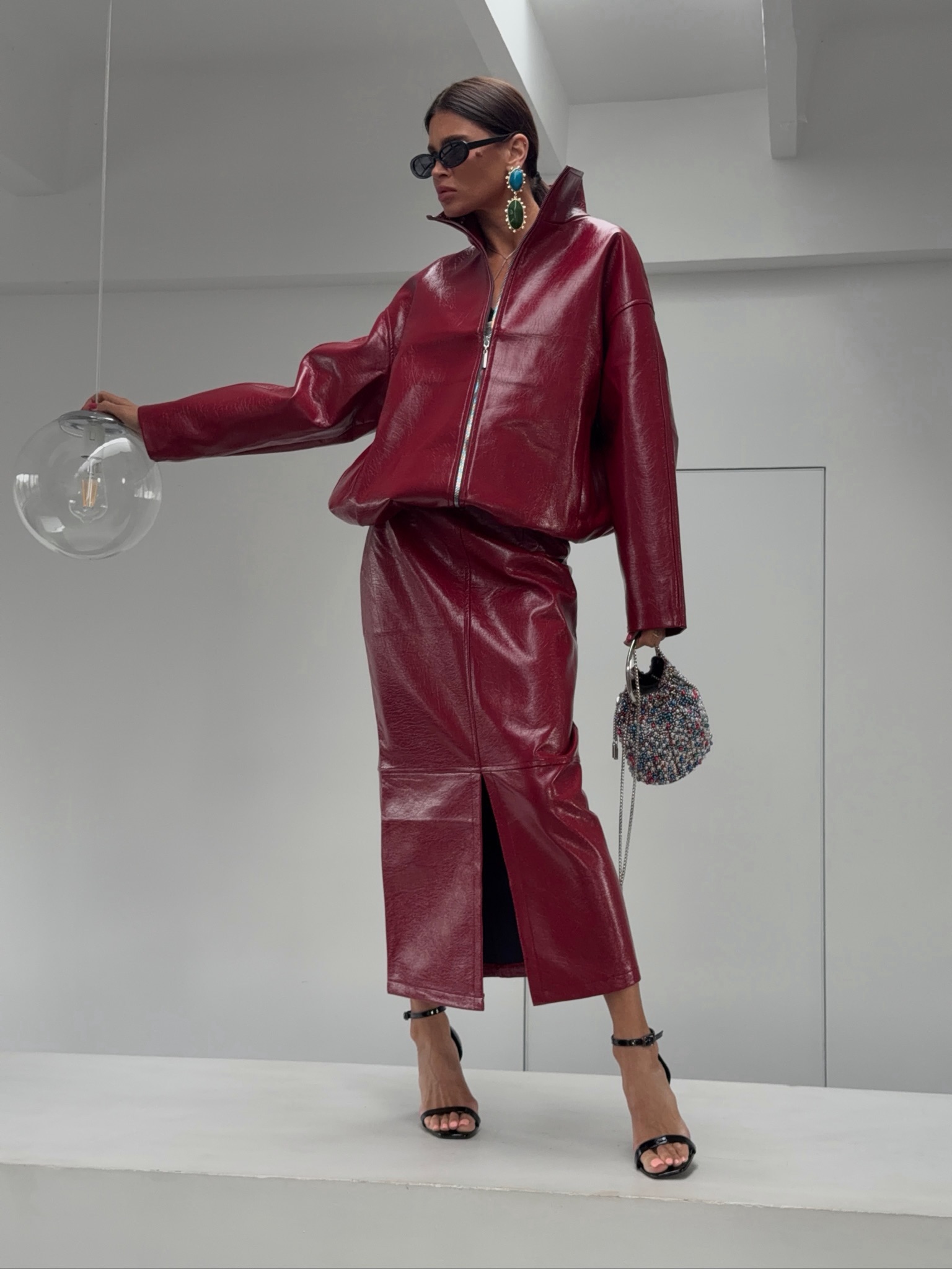 Completo da donna in pelle PU  - Winter Clothing Pk recensione e prezzo