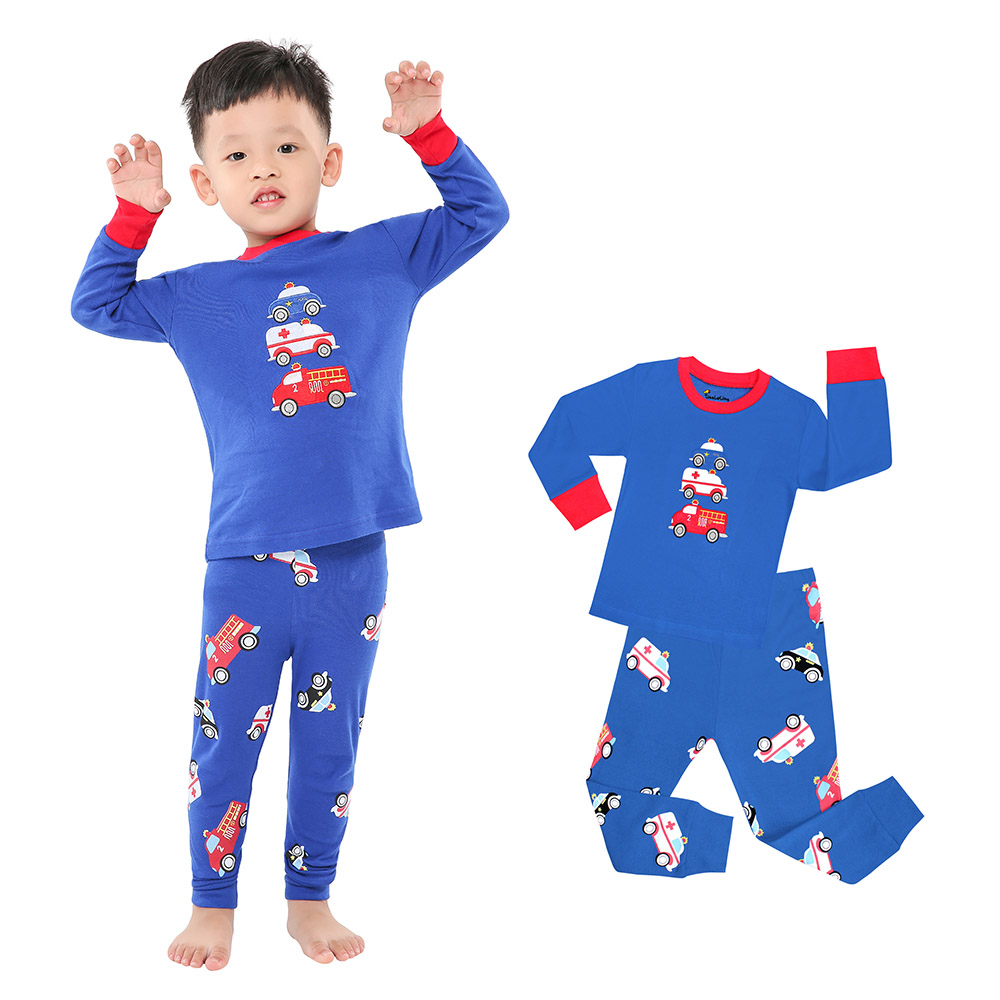 100 Cotton Boys Pajamas Sets 2 - Winter Clothing Toddler recensione e prezzo