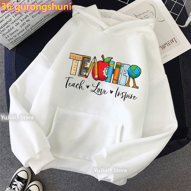 Funny Cap Hoody Femme Teach Lo - Winter Clothing Drawing recensione e prezzo